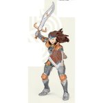 38921 - Woman warrior in armor