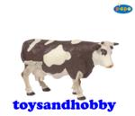 51012 - Brown/White Standing Cow