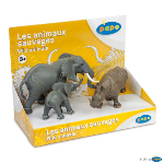 80002 - Display box wild animals 3 (3 fig.)