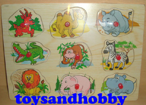 JIG20 - SAFARI WOODEN PUZZLE
