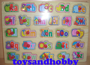JIG01 - ALPHABETE WOODEN PUZZLE