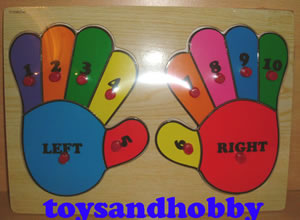 JIG02 - HANDS & NUMBERS WOODEN 