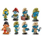 20776-20783 - Complete Set of 8 Jungle Smurfs