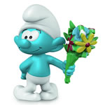 20798 - Smurf with Bouquet