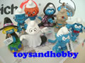 2007 SMURFS AS A SET, ALL 8 FIGURES