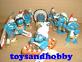 2007 SMURFS AS A SET, ALL 8 FIGURES