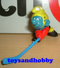 20032 - ICE HOCKEY SMURF (BLUE STICK VERSION)