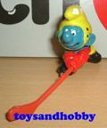20032 - ICE HOCKEY SMURF (RED STICK VERSION)