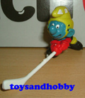 20032 - ICE HOCKEY SMURF (WHITE STICK VERSION)