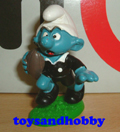20065 RUGBY SMURF (BLACK SHIRT)