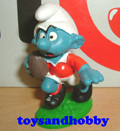 20065 RUGBY SMURF (RED SHIRT)