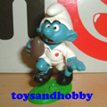 20065 RUGBY SMURF (WHITE SHIRT)