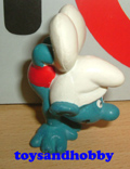20084R - HANDSTAND SMURF (RED TRUNKS)