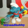 20114 - CONJUROR SMURF VERY RARE GREY HAT