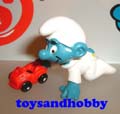 20215 - BABY WITH CAR SMURF