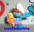 20446 - SMURF CHILD WITH DOLL SMURF