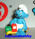 20447 - SMURF CHILD ON TRUCK SMURF