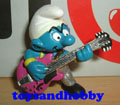 20449 - LEAD GUITAR PLAYER (SPECIAL PAINTING) SMURF