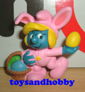2.0497 - EASTER SMURFETTE IN PINK BUNNY SUIT (BY SCHLEICH)