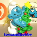 51901 - CHRISTMAS SMURF WITH CHRISTMAS TREE