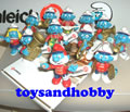 2002 SMURFS AS A SET, ALL 12 FIGURES