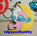 KEYFOB 01 - BABY SMURF ON THE MOON