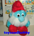 PLUSH03 - PLUSH PAPA SMURF (15cm HIGH)