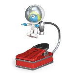 ASTRO SMURFETTE LED BOOKLIGHT