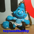 2.0496 - EASTER SMURF IN WHITE BUNNY SUIT (BY SCHLEICH)