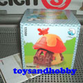 49011 - RED SMURF COTTAGE (10 X 12CM