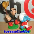 GARGAMEL WITH NET & JOGGER SMURF SET