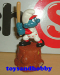 PENCIL SHARPENER 20129 - BASEBALL BATTER SMURF