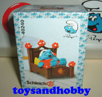 40240 - SMURF IN A BED SUPER SMURF