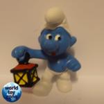 20024 - Lantern Smurf, red topped lamp