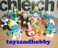 2008SET - Full Set of 8 Party Smurfs