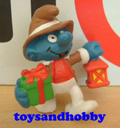 20201 - Christmas Smurf with Lantern