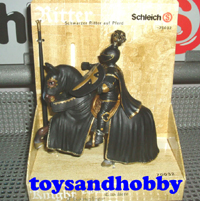 70032 - BLACK KNIGHT ON HORSE