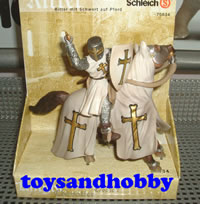70034 - KNIGHT WITH SWORD ON HORSE
