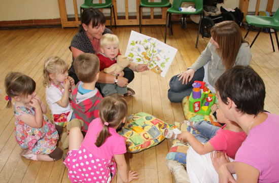 Story time is a big hit with everyone 'its the way we tell em'